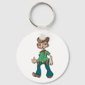 Old Cowboy Sleutelhanger (Achterkant)