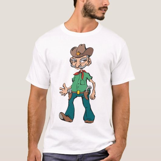 Old Cowboy T-shirt (Voorkant)