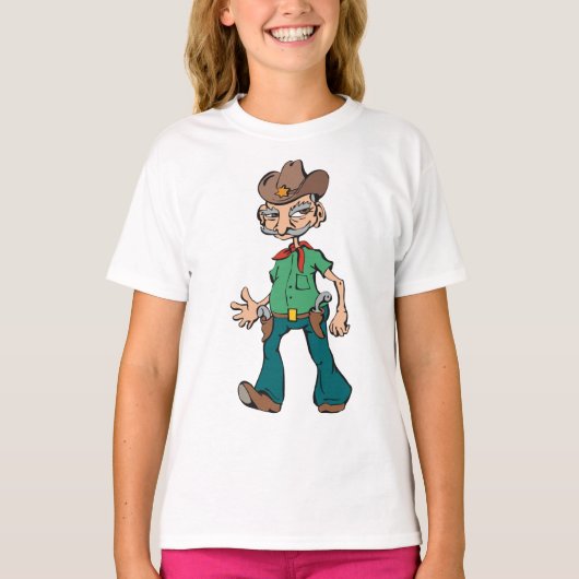 Old Cowboy T-shirt (Voorkant)