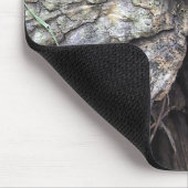 Old Cracked Wood and Angel Mousepad Muismat (Hoek)