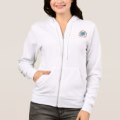 Old Croton Aquaduct Dames Zip Hoodie (Voorkant)
