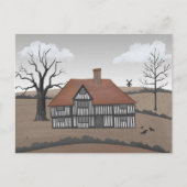 Old Crow Manor Briefkaart (Voorkant)