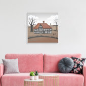 Old Crow Manor Canvas Afdruk (Insitu (Woonkamer))