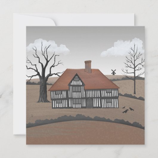 Old Crow Manor Kaart (Voorkant)