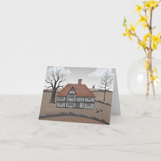 Old Crow Manor Kaart (Gele Bloem)