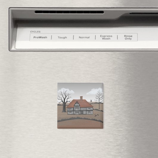 Old Crow Manor Magneet (Insitu (Vaatwasser))