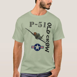 Old Crow P-51D T-shirt