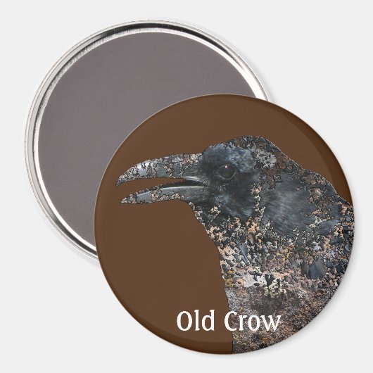 Old Crow Talking Canyons, New Mexico Magnet (Voorkant / Achterkant)