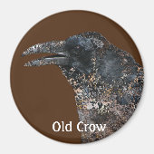 Old Crow Talking Canyons, New Mexico Magnet (Voorkant)