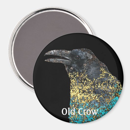 Old Crow Talking Canyons, New Mexico Magnet (Voorkant / Achterkant)