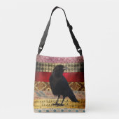 Old Crow Tote Crossbody Tas (Achterkant)