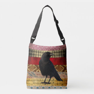 Old Crow Tote Crossbody Tas