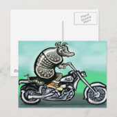 Old Crusty Biker Briefkaart (Voorkant / Achterkant)