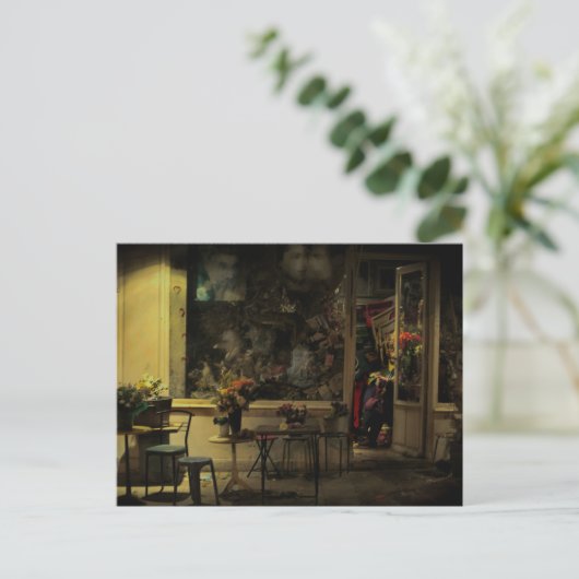 Old Curiosity Shop Parijs Briefkaart (Staand voorkant)