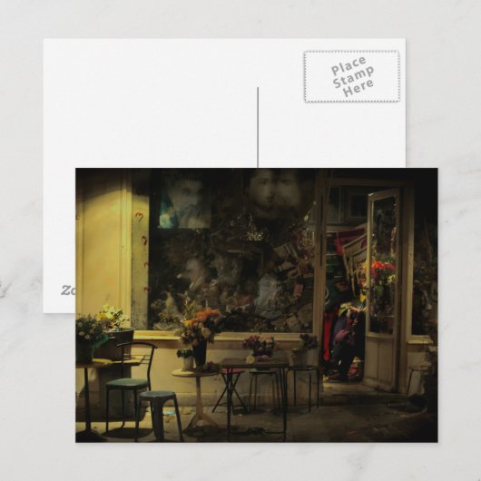 Old Curiosity Shop Parijs Briefkaart (Voorkant / Achterkant)