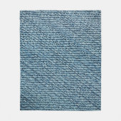 Old denim fabric background texture. abstract, anc fleece deken (Voorkant)