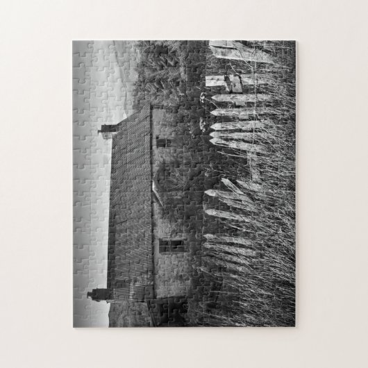 Old derelict cottage Puzzle Legpuzzel (Verticaal)