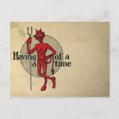 Old Devil Briefkaart (Voorkant)
