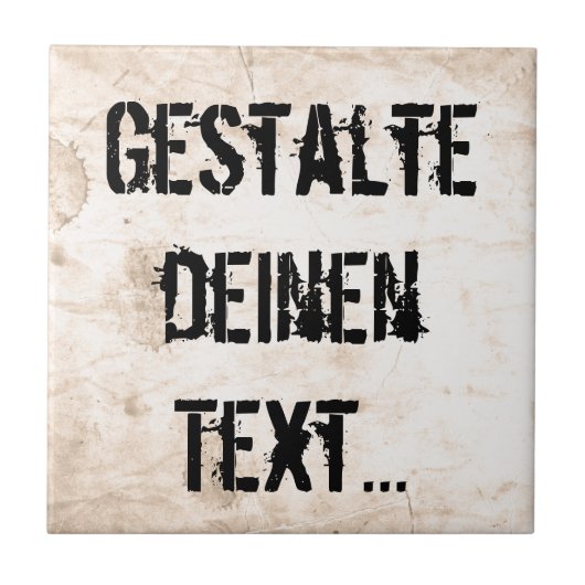 Old Dirty Background Tegeltje (Voorkant)