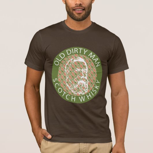 Old Dirty Man Scotch Whisky T-Shirt (Voorkant)