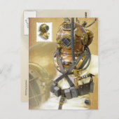 Old Diving Equipment, History of Diving Museum, FL Briefkaart (Voorkant / Achterkant)