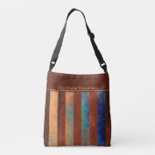 Old Dock Treasures Bags. Rusty metal. Crossbody Tas (Achterkant)