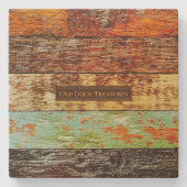 Old Dock Treasures Coasters Stenen Onderzetter (Voorkant)