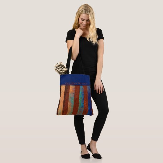 Old Dock Treasures Tote Bag. Rusty metal. Tote Bag (Op model)