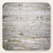 Old Dock Wood Kartonnen Onderzetters (Voorkant)