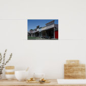 Old Dodge City opslagplaatsen in Dodge City, Kansa Poster (Keuken)