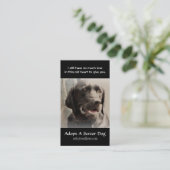 Old Dog Animal Rescue Visitekaartje (Staand voorkant)