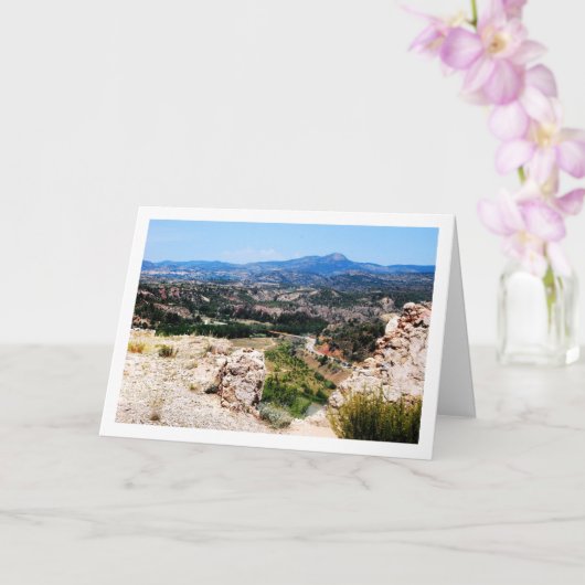 Old Domeño, Valencia, Spain Kaart (Orchidee)