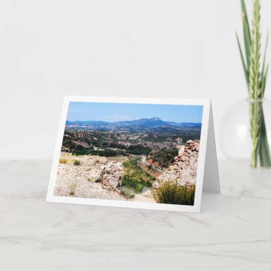 Old Domeño, Valencia, Spain Kaart (Voorkant)