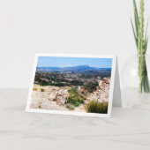 Old Domeño, Valencia, Spanje Kaart (Voorkant)