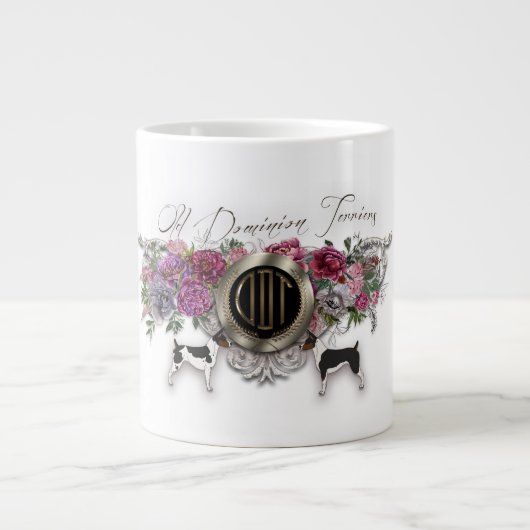 Old Dominion Terrier Bone China Mokken (Voorkant)