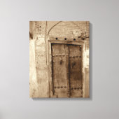 Old Door Wrapped Canvas (Voorkant)