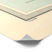 Old Dundee Scotland Map (1912)  Poster (Hoek)