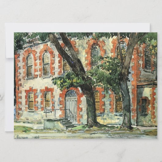 Old Dutch Building in Fishkill, New York (Voorkant)