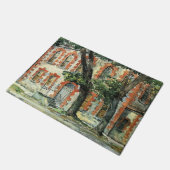 Old Dutch Building in Fishkill, New York Deurmat (Schuin)