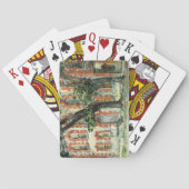 Old Dutch Building in Fishkill, New York Pokerkaarten (Achterkant)