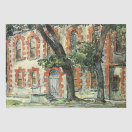 Old Dutch Building in Fishkill, New York Tissuepapier