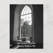 Old Dutch Church in Sleepy Hollow, New York Briefkaart (Voorkant)