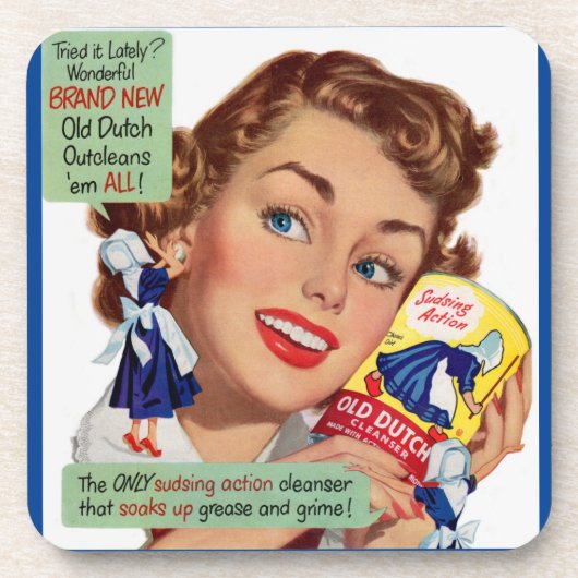 Old Dutch Cleanser lady Drankjes Onderzetter (Voorkant)