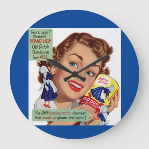 Old Dutch Cleanser lady Grote Klok