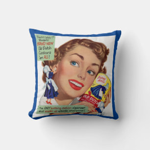 Old Dutch Cleanser lady Kussen