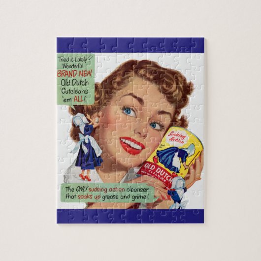 Old Dutch Cleanser lady Legpuzzel (Verticaal)