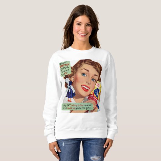 Old Dutch Cleanser lady Trui (Voorkant volledig)