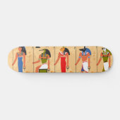 Old Egyptian pharaoh draw skateboard (Horizontaal)