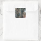 Old Elms, c.1835 Vierkante Sticker (Tas)