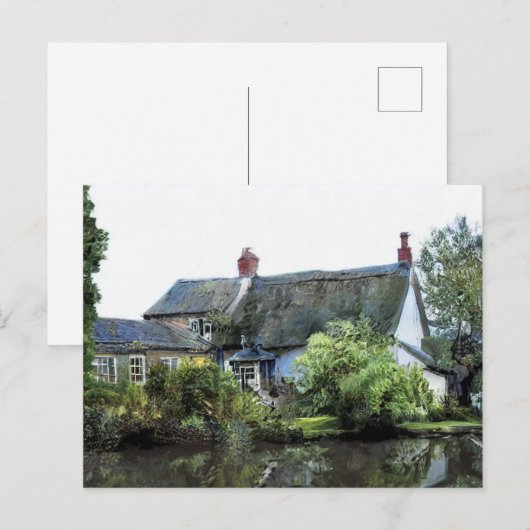 OLD ENGLAND COTTAGE BRIEFKAART (Voorkant / Achterkant)